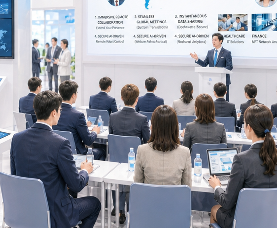 展示会・自社イベントで